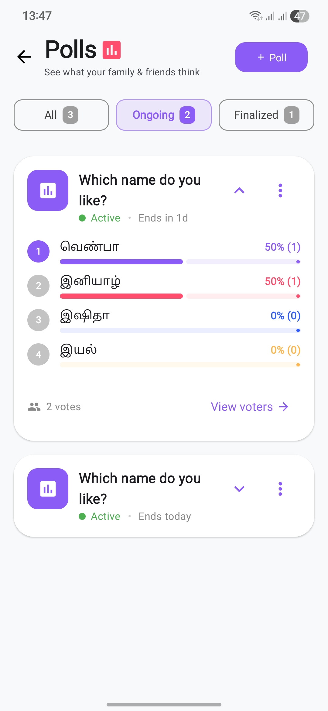 Create Polls